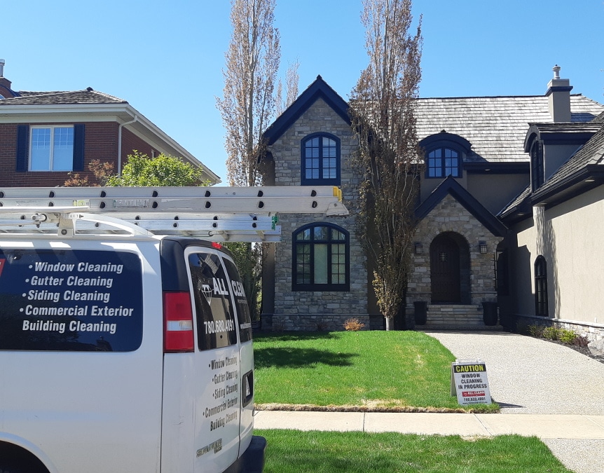Residential Window Cleaning Photo